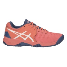 Asics Tennis Shoes Gel Resolution 7 Allcourt papaya red Girls